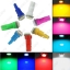Picture of 1pcs DC12V Auto T5 74 2721 5050 1-LED Wedge Base Dashboards Gauge bulbs Car LED Lights7-Color