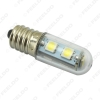 Picture of 1pcs White Mini E14 5050SMD 7LED 60-80LM Home Light LED Refrigerator Bulb Lamps AC 200-240V