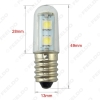 Picture of 1pcs White Mini E14 5050SMD 7LED 60-80LM Home Light LED Refrigerator Bulb Lamps AC 200-240V
