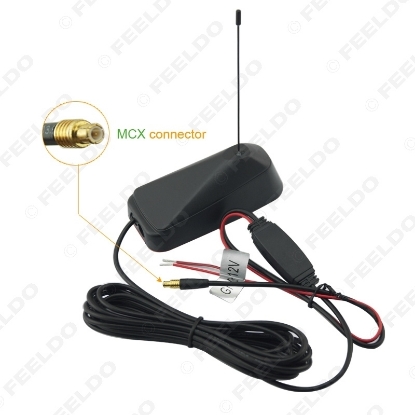 Picture of Car MCX Connector Active TV Antenna Aerial With Built-in Amplifier