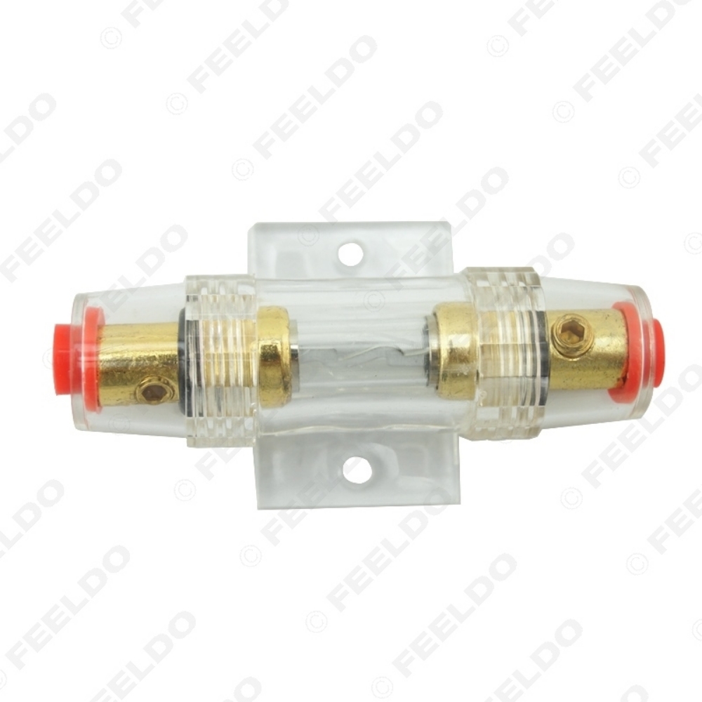 Picture of 1pcs Auto 8GA AGU Gauge Fuse Holder Fuse Box 60A Waterproof Car Stereo Audio Part Electronics