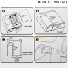 Picture of 1pair New Wireless No-Drilling Car Logo Door Projector Laser Welcome Ghost Shadow LED Light