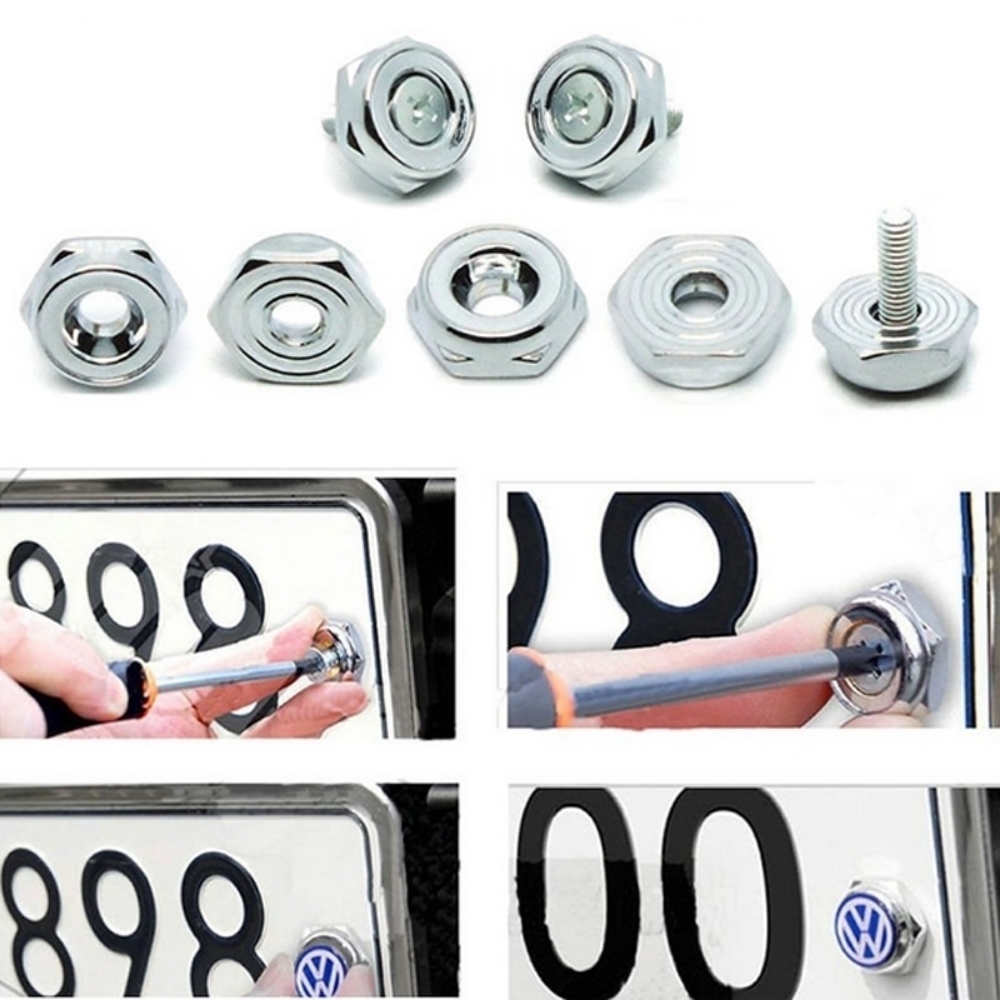 Picture of Car/Turck License Plate Frame Bolt Screws For Mixed Order