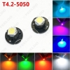 Picture of 1pcs Auto Car T4.2 1SMD 5050 Chip LED Dashboard Meter Panel LED Light Bulb 7-Color