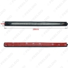Picture of 1pcs Red and Amber Motorcycle Car 48LED LED Turn Signal Light Tail Brake Stop License Plate Lamp Rear Light