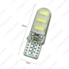 Picture of 1pcs Car T10 194 501 W5W 5730 6SMD Silicone LED Side License Plate Light Wedge Lamp 7-Color