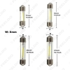 Picture of 1pc White Car Arrival Durable COB LED Chips C5W 31/36/39/41mm Car Interior Glass Lens Festoon Dome Reading Light