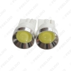 Picture of 1pc 2W Car T10 194 W5W Aluminum Floodlight Auto Dome LED Light Car Side Wedge Light Lamp 7 Colors