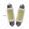Picture of 1pc White 31mm/36mm/39mm/41mm Car COB 2W Ceramic Body Casing Festoon Dome Light C5W Light Bulbs Foof Light