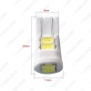 Picture of 1pc DC12V White T10 194 168 6SMD 5730 Chip Wedge Ceramics Light Car LED Door Light Bulbs Marker Lamps