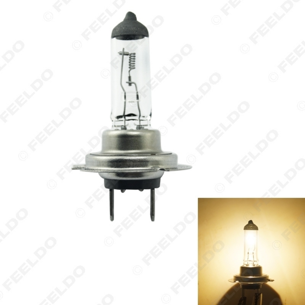 Picture of 1PC Warm White Auto H7 DC24V 100W Halogen Bulb Truck Bus Headlight Foglight Driving Lamp 3000K