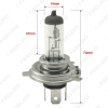 Picture of 1PC Warm White Auto H4 DC 24V 100W Halogen Bulb Truck Bus Headlight Foglight Driving Lamp 3000K