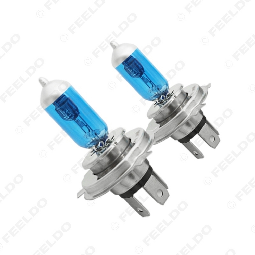 Picture of 1PC Car 100W 12V White Fog Lights Halogen Bulb Car Headlights Lamp Car Light Source Parking 5000K