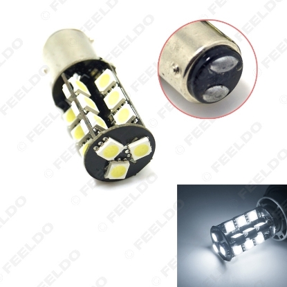 Picture of 1pcs Super White Car BAY15D/1157 5050 Chip 27LEDs Canbus No Error Car Brake Turn Signal LED Light