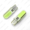 Picture of 1PC Auto T10 194 168 W5W COB 12 Chips Silica Car LED Door License LED Light Bulb Wedge Light 7-Color