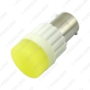 Picture of 1pc White BA15S 1156/S25 COB 10W Ceramic Crystal LED Light Car LED Bulb Reverse Turn Lights Backup Light