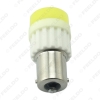 Picture of 1pc White BA15S 1156/S25 COB 10W Ceramic Crystal LED Light Car LED Bulb Reverse Turn Lights Backup Light