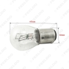 Picture of 10pcs/lot 24V 1157 BA15D P21/5W S25 Car Clear Glass Lamp Brake Tail Bulb Truck Bus Indicator Halogen Lamp