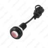 Picture of 3W Lens Ultra-thin 18mm Car LED Eagle Eye Tail light Backup Rear Lamp DRL Light 7 Colors