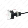 Picture of 3W Lens Ultra-thin 18mm Car LED Eagle Eye Tail light Backup Rear Lamp DRL Light 7 Colors