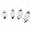 Picture of White Auto LED Bulbs 31mm 36mm 39mm 41mm 16-SMD 1210/3528 Chip Festoon Dome Map Cargo Car LED Light