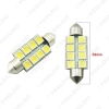 Picture of White Auto LED Bulbs 31mm 39mm 41mm 5050 Chip 8SMD Car Festoon Dome Reading Light