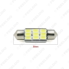 Picture of 12VDC Car White 36mm/39mm/41mm 3Watt 240lm 6SMD 5630 LED Festoon Dome Light Reading Lamp Bulb