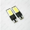 Picture of 1pcs DC12V T10 194 W5W No Error Canbus 5W LED Wedge 2-Side COB Car Interior LED Bulb Light Side Lamp