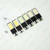 Picture of 1pcs DC12V T10 194 W5W No Error Canbus 5W LED Wedge 2-Side COB Car Interior LED Bulb Light Side Lamp