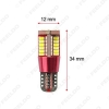 Picture of 1pcs T10 194 3014SMD 57Leds 336LM Canbus Error Free Car LED Light Bulb DC12/24V 7-Color