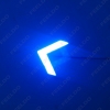 Picture of 1pc Auto COB 18SMD 18LED Arrows Lamp Indicator Safe led Panels Car Side Mirror Turn Signal Light 7-Color