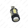 Picture of 1pcs 7-Color T15 5730SMD 12LED + 1.5W 9W Wedge Car LED Light Canbus No-Error LED Bulbs With Lens