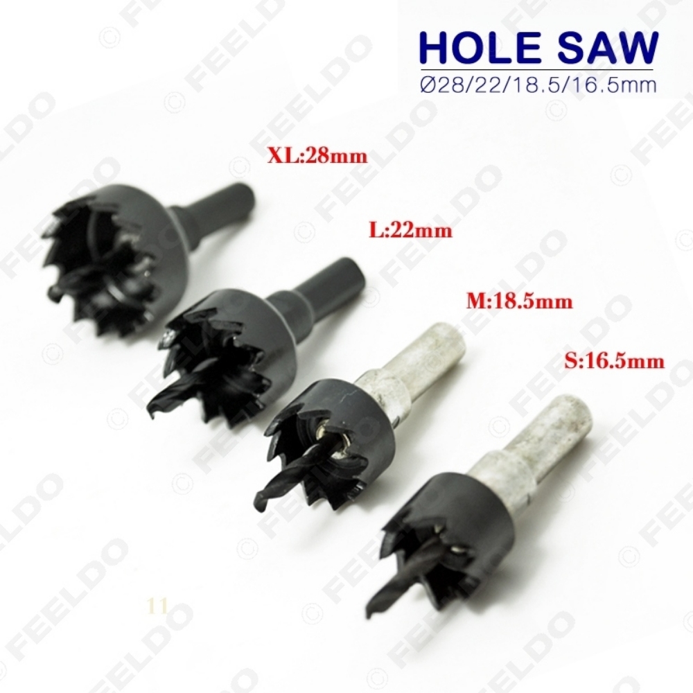 Picture of 1PC New 28mm/22mm/18.5mm/16.5mm High-Speed Steel Hole Saw Drill Tool