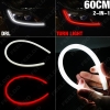 Picture of 1Pc 60cm Flexible Tear Strip 7-Dual Color Switchback Daytime Running Light DRL With Turn Signal Light