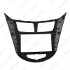Picture of 2Din Car Refitting DVD Frame Panel Dash Kit Fascia Radio Audio Frame for 2010 HYUNDAI VERNA/I25/Accent/Solaris 2DIN