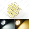 Picture of 1pcs White/Warm White Car Home Boat 24SMD G4 3528 24LED Reading LED Light Cabinet Bright Light Bulb
