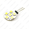 Picture of 1PC White/Warm White Car Home Boat G4 6SMD 5050 6LED Reading LED Light Cabinet Bright LED Bulb