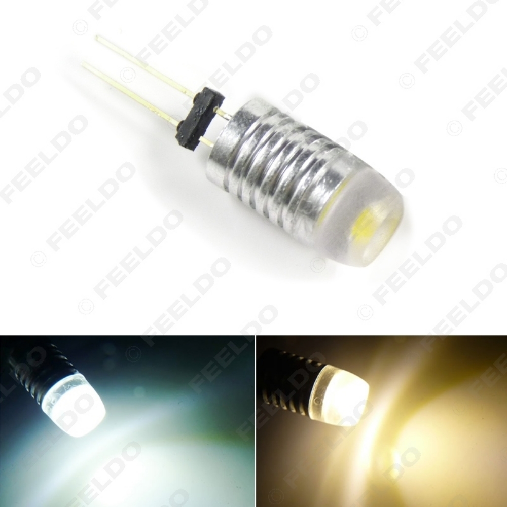 Picture of 1pcs DC12v Car Boat G4 1.5W Power COB 1LED with Lens Reading LED Light Cabinet Bright Intensity Light