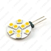 Picture of 1pcs Warm White/White Car Home Boat G4 9SMD 5050 9LED Reading LED Light Cabinet Bright Intensity Light