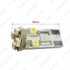 Picture of 1pc White T10/168/194 Wedge 8LED 3528/1210 8SMD Canbus No-Error Car LED Light Bulbs