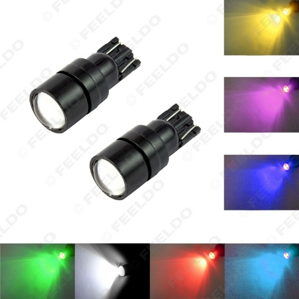 Picture of 1pcs 1.5Watt T10 Car 2825 194 168 Car Interior Instrument Dashboard LED Light bulbs With Lenth