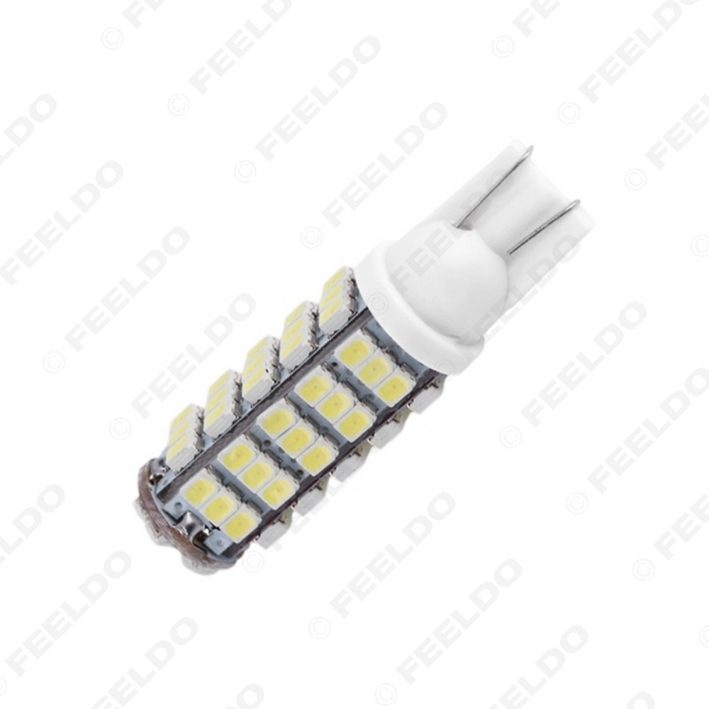 Picture of White T10 194 Wedge 68-SMD 1206/3020 Car LED Light Lamp Bulbs Reading Light Door Light