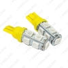 Picture of 1pcs High Power Car/Auto T10 194 168 W5W 5050 Chip 9SMD Wedge Car LED Light Bulbs 7 Colors