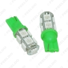 Picture of 1pcs High Power Car/Auto T10 194 168 W5W 5050 Chip 9SMD Wedge Car LED Light Bulbs 7 Colors