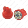 Picture of 1pcs High Power 1210/3528-4SMD T10/W5W/194/168 Car LED Light Bulbs 7 Colors