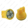 Picture of 1pcs High Power 1210/3528-4SMD T10/W5W/194/168 Car LED Light Bulbs 7 Colors
