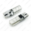 Picture of 2pcs Remote Control Car T10 5050 6LED RGB Clearance LED Light Silica Gel Reading Light Bulb Interior Lamps