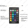 Picture of 2pcs Remote Control Car T10 5050 6LED RGB Clearance LED Light Silica Gel Reading Light Bulb Interior Lamps