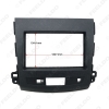 Picture of Car Refitting DVD Frame Panel Dash Kit Fascia Radio Audio Frame for MITSUBISHI 08 OUTLANDER