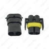 Picture of Car Motorcycle H8/H9/H11/880/881 Waterproof DIY Male Female Quick Adapter Connector Terminals Plug Kit